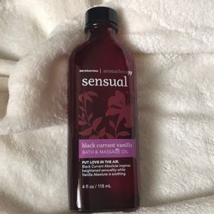 Bath and Body Works aromatherapy sensual bath oil